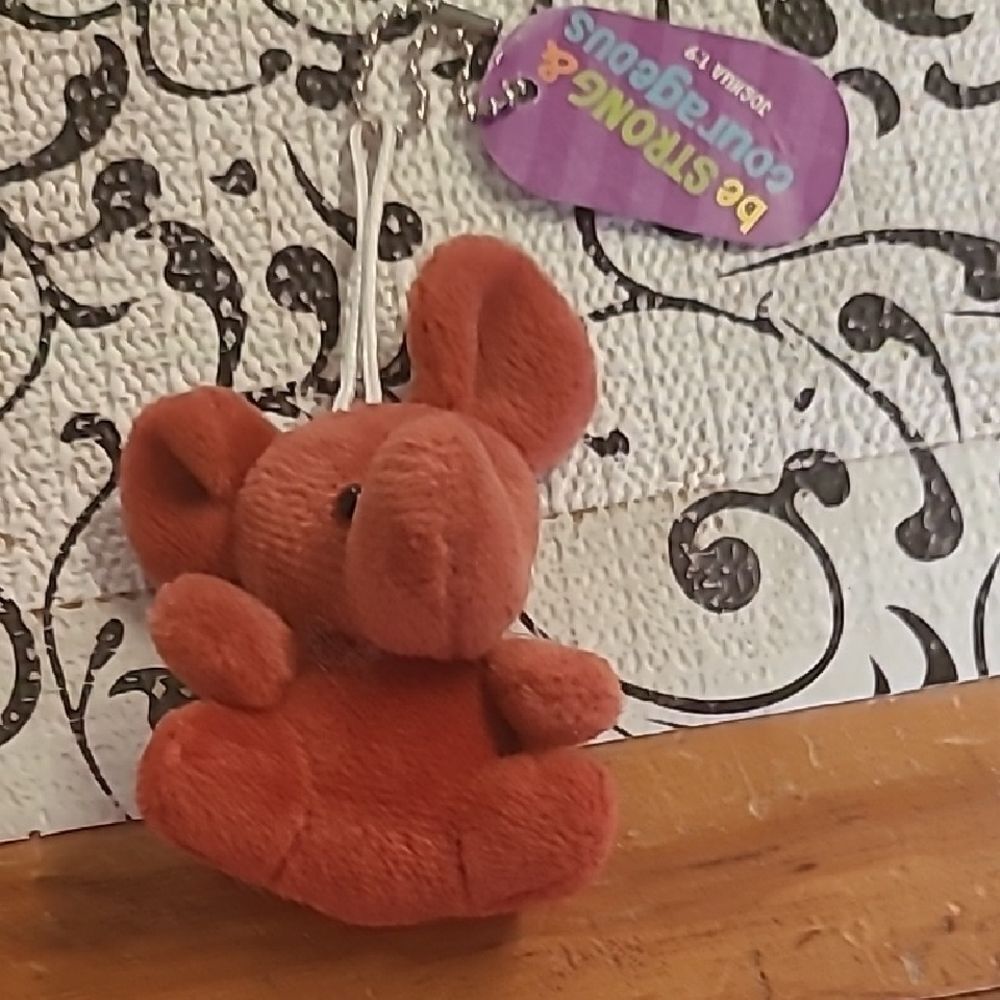 Inspirational Elephant Keychain/ Bag Charm